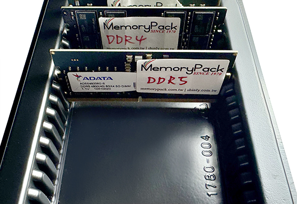ddr dimm plastic tray packaging 1780-004